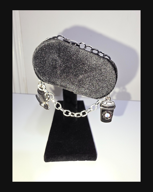 Coffee Charm Bracelet