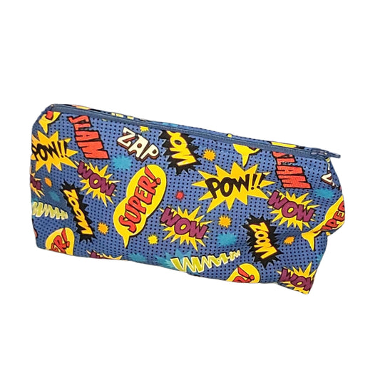 Comic Words Make Up Bag