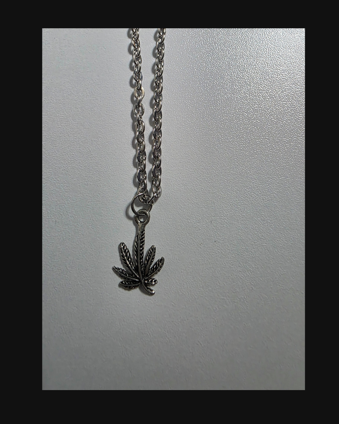Marijuana Leaf Necklace