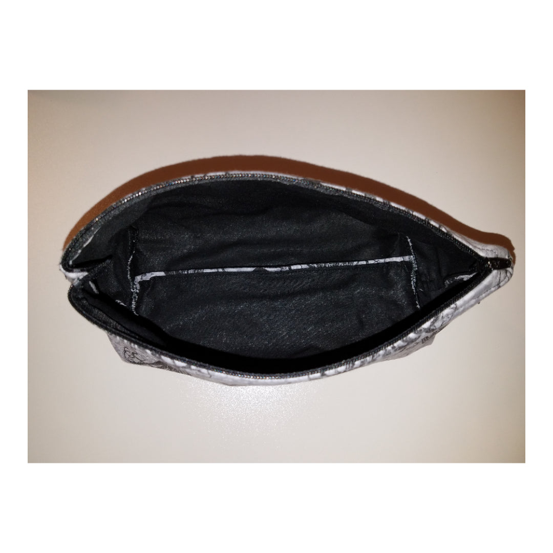 Octo Grey Make Up Bag