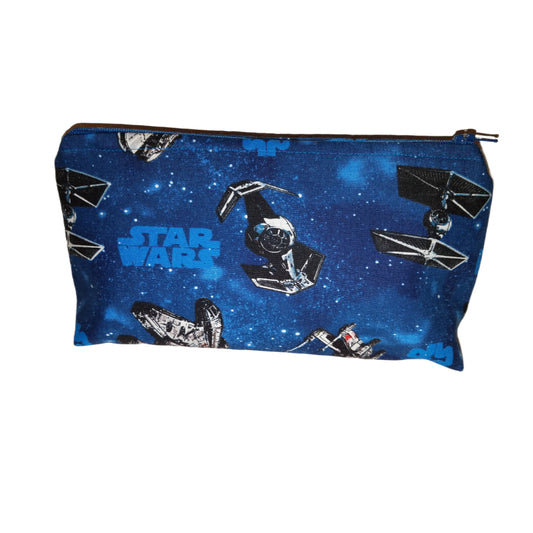 Star Wars Blue Starship Make Up Bag