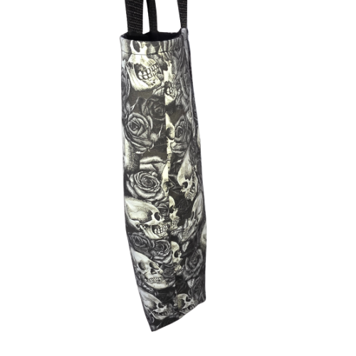 Skull and Roses Tote Bag