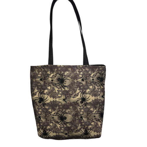 Spider Motif Tote Bag