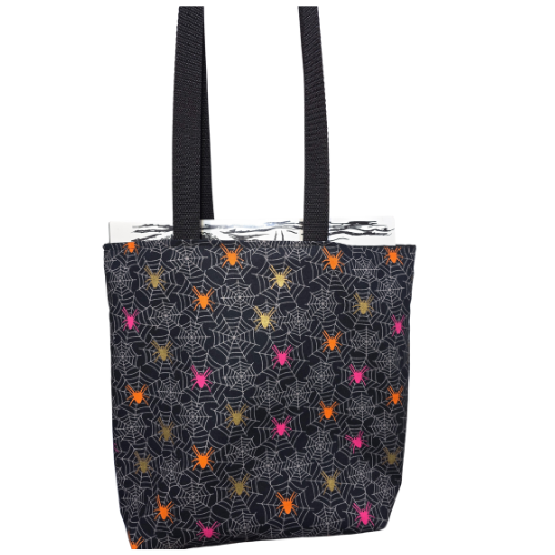 Spiders Glow In The Dark Record Tote Bag