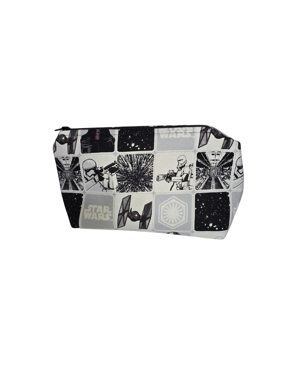 Star Wars White and Black Make Up Bag