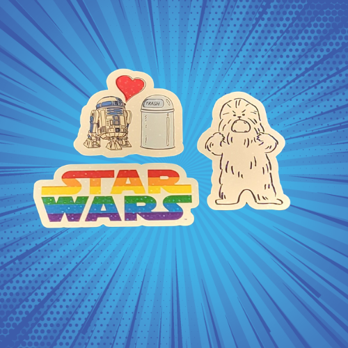 Star Wars Vinyl Stickers 3 for $6