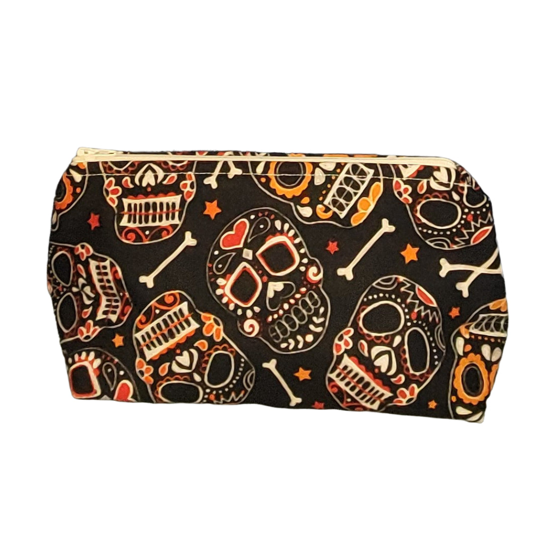 Sugar Skull Makeup Bag