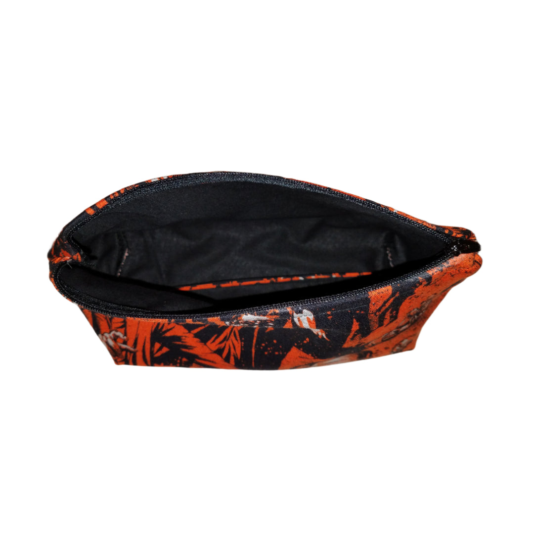 Zombies Orange Make Up Bag